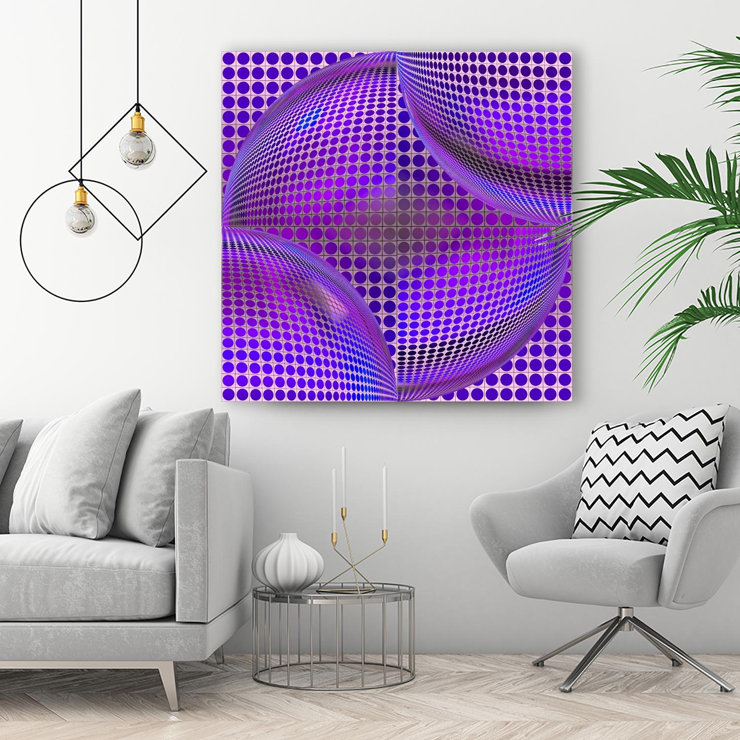 Motown II by Jefd on GIANT ART - blue digital 1960
