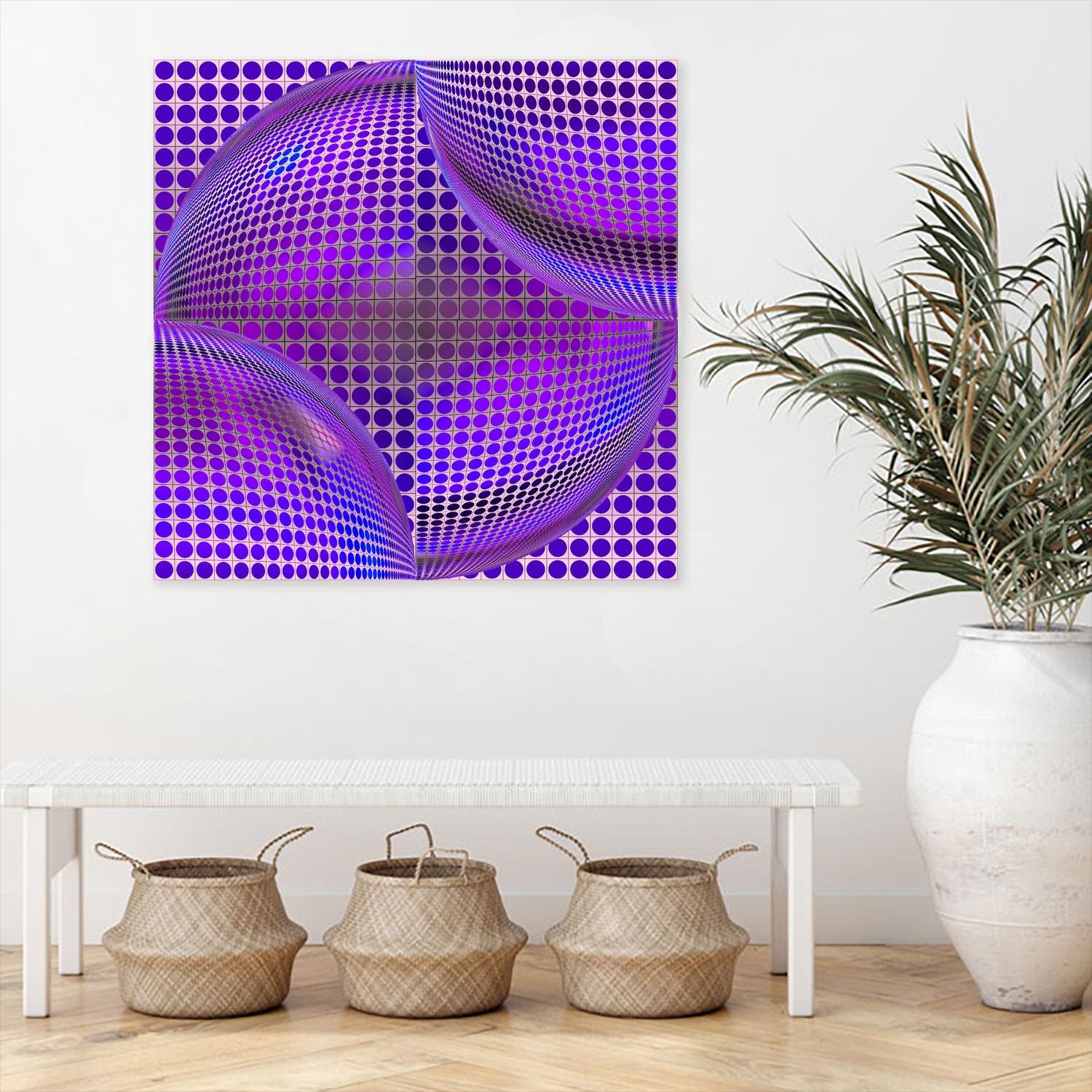 Motown II by Jefd on GIANT ART - blue digital 1960