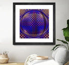 Motown III by Jefd on GIANT ART - blue digital round