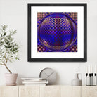 Motown III by Jefd on GIANT ART - blue digital round