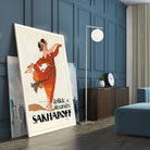 Sakharoff by Archive on GIANT ART - orange vintage couple