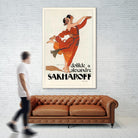 Sakharoff by Archive on GIANT ART - orange vintage couple