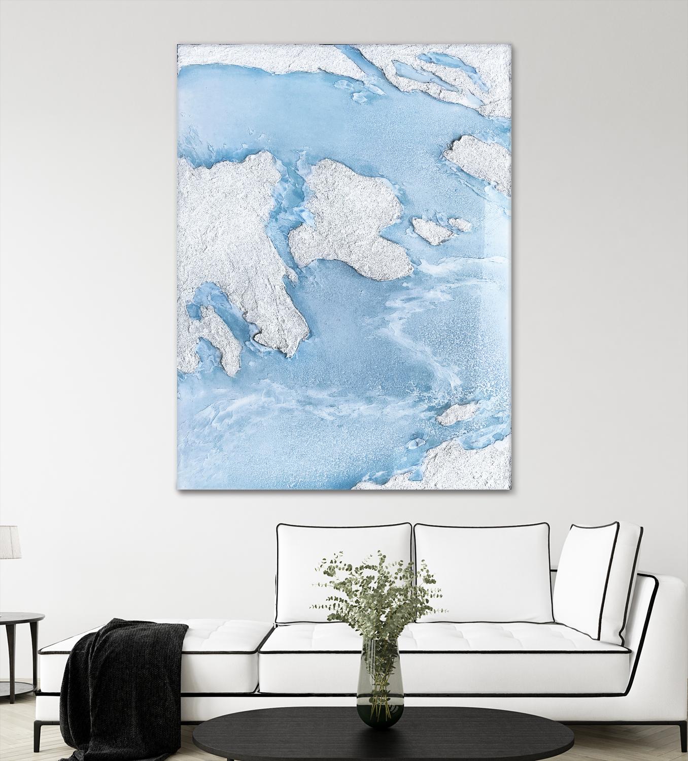 Purple Wave by Alyson Mccrink on GIANT ART - abstract