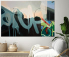 Insurgent Reminder by James Nye on GIANT ART - blue street art graffiti