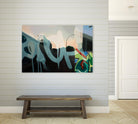 Insurgent Reminder by James Nye on GIANT ART - blue street art graffiti