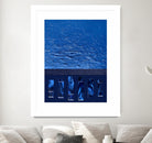 Silver Springs -1 by Alyson Mccrink on GIANT ART - blue digital ton sur ton