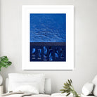 Silver Springs -1 by Alyson Mccrink on GIANT ART - blue digital ton sur ton