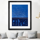 Silver Springs -1 by Alyson Mccrink on GIANT ART - blue digital ton sur ton
