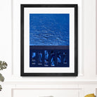 Silver Springs -1 by Alyson Mccrink on GIANT ART - blue digital ton sur ton