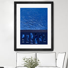 Silver Springs -1 by Alyson Mccrink on GIANT ART - blue digital ton sur ton