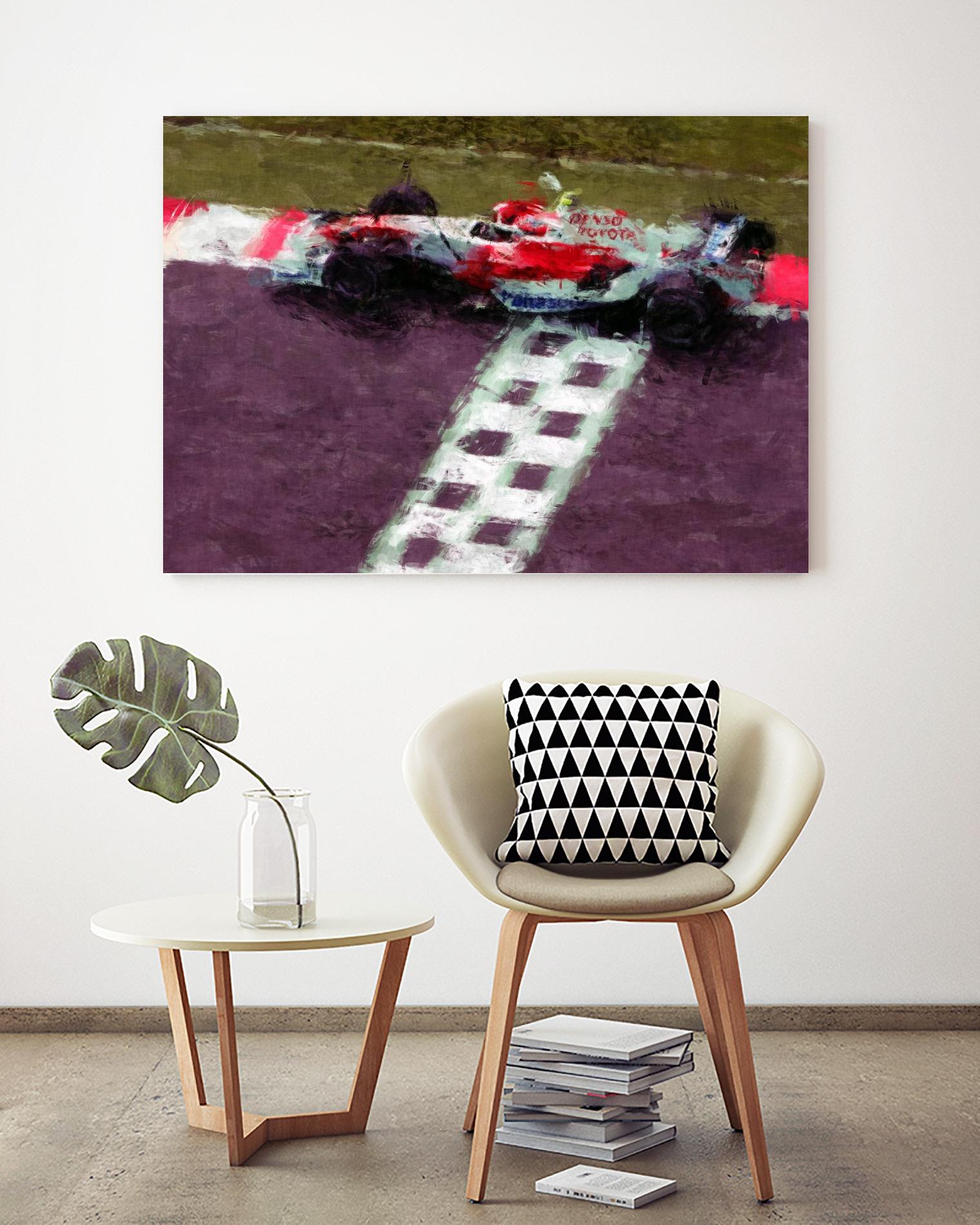 Formula 1 - VI by Jean-François Dupuis on GIANT ART - red transportation automobile