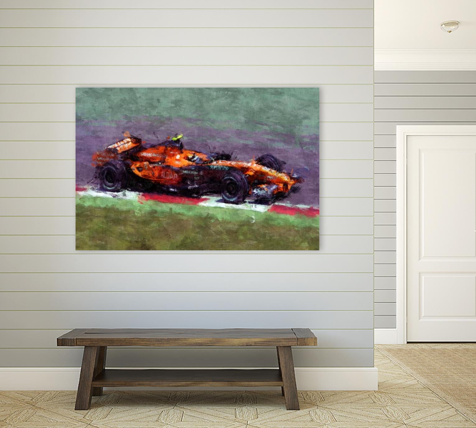 Formula 1 - IX by Jean-François Dupuis on GIANT ART - red transportation automobile