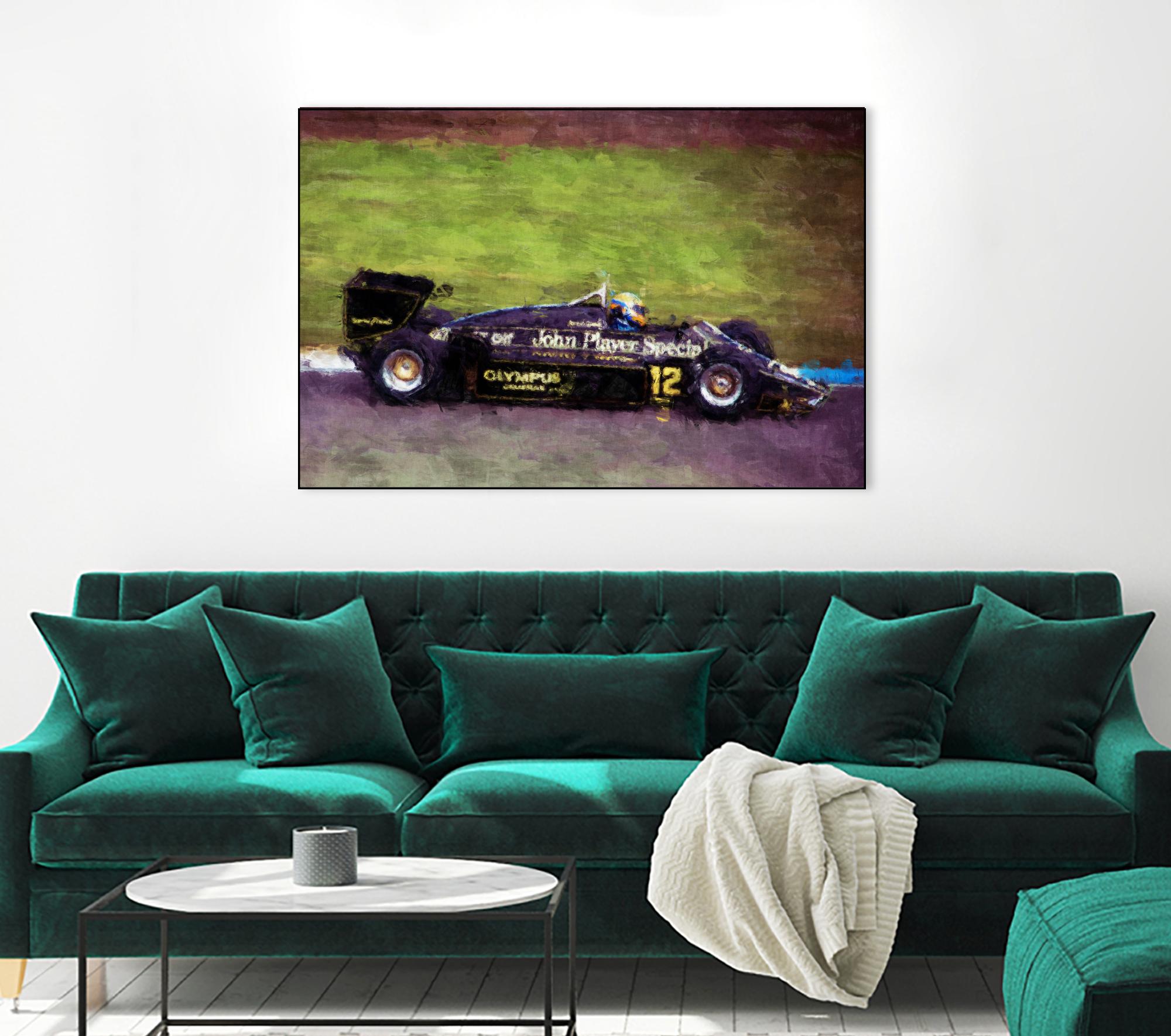 Formula 1 - XI by Jean-François Dupuis on GIANT ART - green transportation automobile