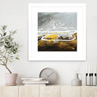 Golden Abstract by Meejlau on GIANT ART - gold abstract