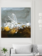 Golden Abstract II by Meejlau on GIANT ART - gold abstract