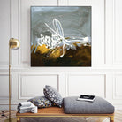 Golden Abstract II by Meejlau on GIANT ART - gold abstract