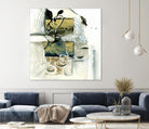 Issue by Sylvie Cloutier on GIANT ART - white abstract quebec artists
