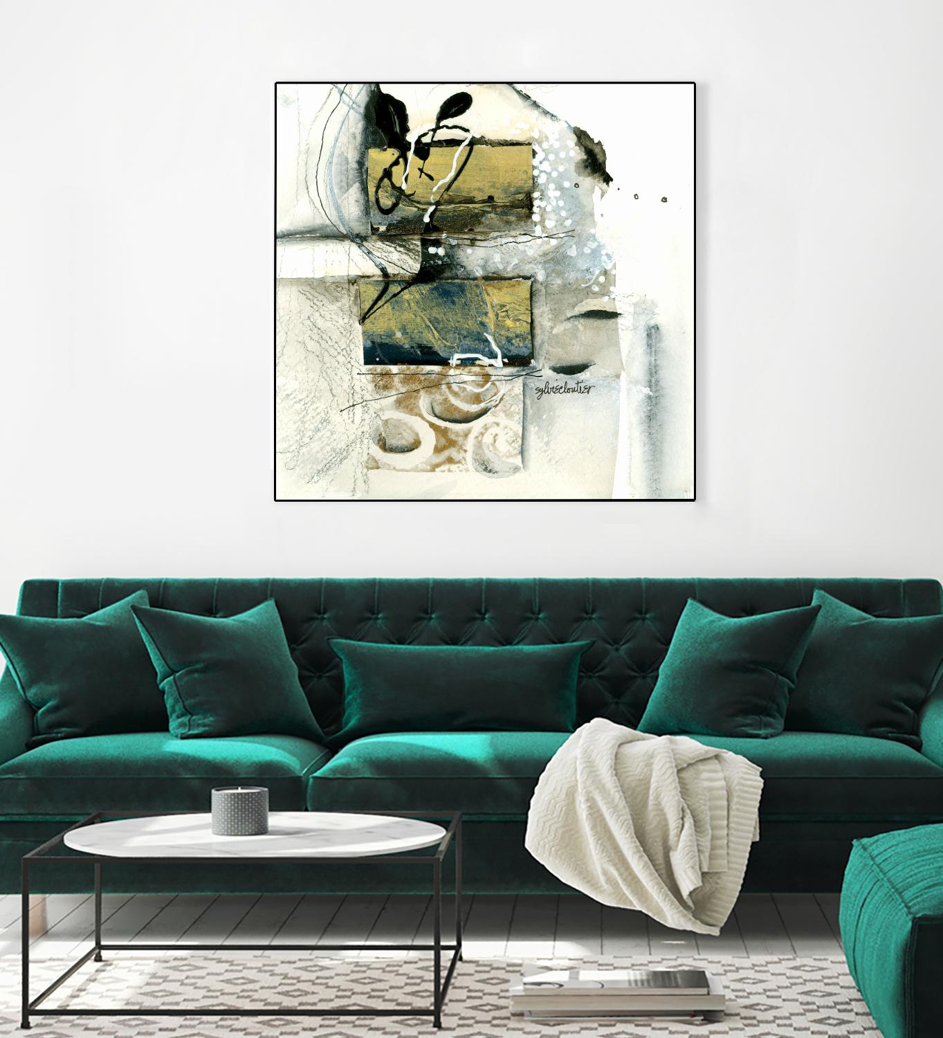 Issue by Sylvie Cloutier on GIANT ART - white abstract quebec artists
