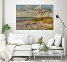 Indialantic 2 by Rene Griffith on GIANT ART - beige costal sand