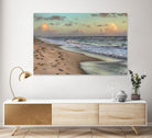 Indialantic 3 by Rene Griffith on GIANT ART - beige costal waves