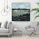 Serene Landscape 5 by Jacques Clement on GIANT ART - green landscape