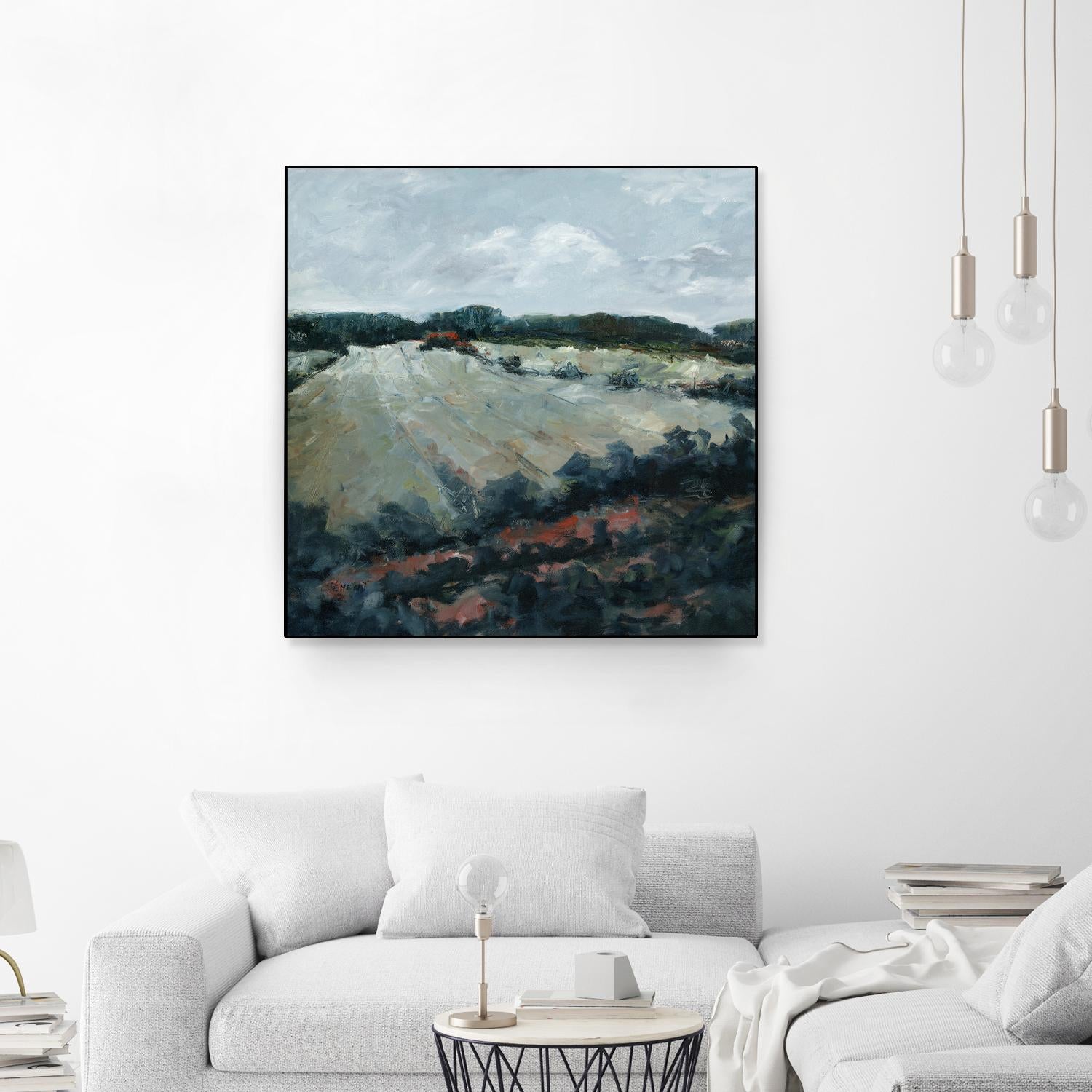 Serene Landscape 5 by Jacques Clement on GIANT ART - green landscape