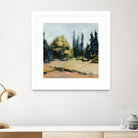 Trees 2 by Jacques Clement on GIANT ART - beige landscape field