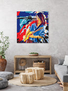 Bloody Blues by Ray Lengelé on GIANT ART - red animé artistes du québec