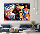 M.Gorsky by Ray Lengelé on GIANT ART - red figurative astronaut