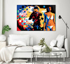 M.Gorsky by Ray Lengelé on GIANT ART - red figurative astronaut