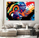 Man inc by Ray Lengelé on GIANT ART - orange figurative ball