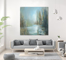 Marecage 1 by Kathleen Cloutier on GIANT ART - green landscape marécage