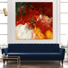 Lovely by Doris Savard on GIANT ART - red abstract