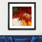 Lovely by Doris Savard on GIANT ART - red abstract