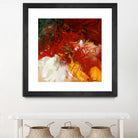 Lovely by Doris Savard on GIANT ART - red abstract