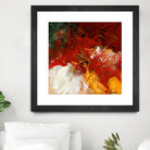 Lovely by Doris Savard on GIANT ART - red abstract