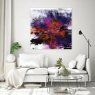 Nirvana by Doris Savard on GIANT ART - orange digital