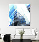 Urban Distortion II by Jean-François Dupuis on GIANT ART - white city scene superposition