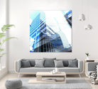 Urban Distortion II by Jean-François Dupuis on GIANT ART - white city scene superposition