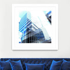 Urban Distortion II by Jean-François Dupuis on GIANT ART - white city scene superposition