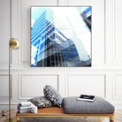 Urban Distortion II by Jean-François Dupuis on GIANT ART - white city scene superposition
