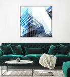 Urban Distortion II by Jean-François Dupuis on GIANT ART - white city scene superposition