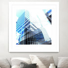 Urban Distortion II by Jean-François Dupuis on GIANT ART - white city scene superposition