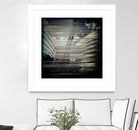 Urban Distrotion IV by Jean-François Dupuis on GIANT ART - white city scene vibration