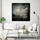 Urban Distrotion IV by Jean-François Dupuis on GIANT ART - white city scene vibration