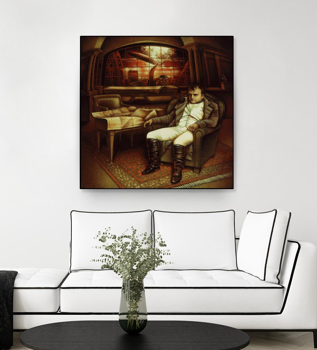 L'éternel retour by Alain Cardinal on GIANT ART - beige figurative napoleon