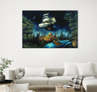 L'illusion du Mirage by Alain Cardinal on GIANT ART - beige figurative palace