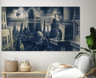 Chat de Cheshire by Alain Cardinal on GIANT ART - black whimsical imaginaire