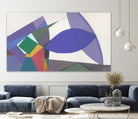 Equilibrium by Diane Lambin on GIANT ART - green shapes geometric shapes