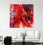 All that jazz by Doris Savard on GIANT ART - red abstract